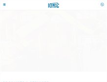 Tablet Screenshot of ionic-eng.com